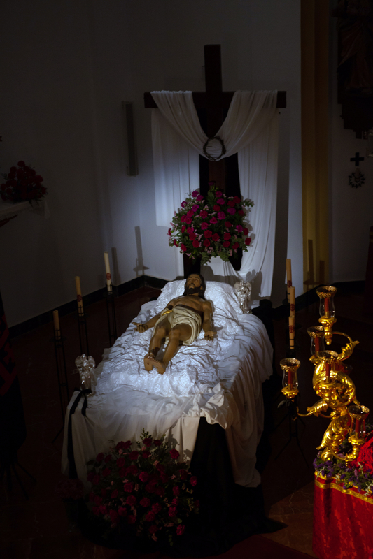 Cristo Yacente en la Ermita