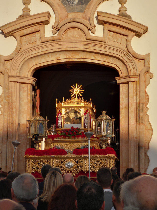 Salida del Templo